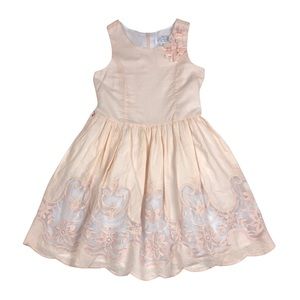 Heirloom By Polly Flanders Blush Pink Dress size 6X
